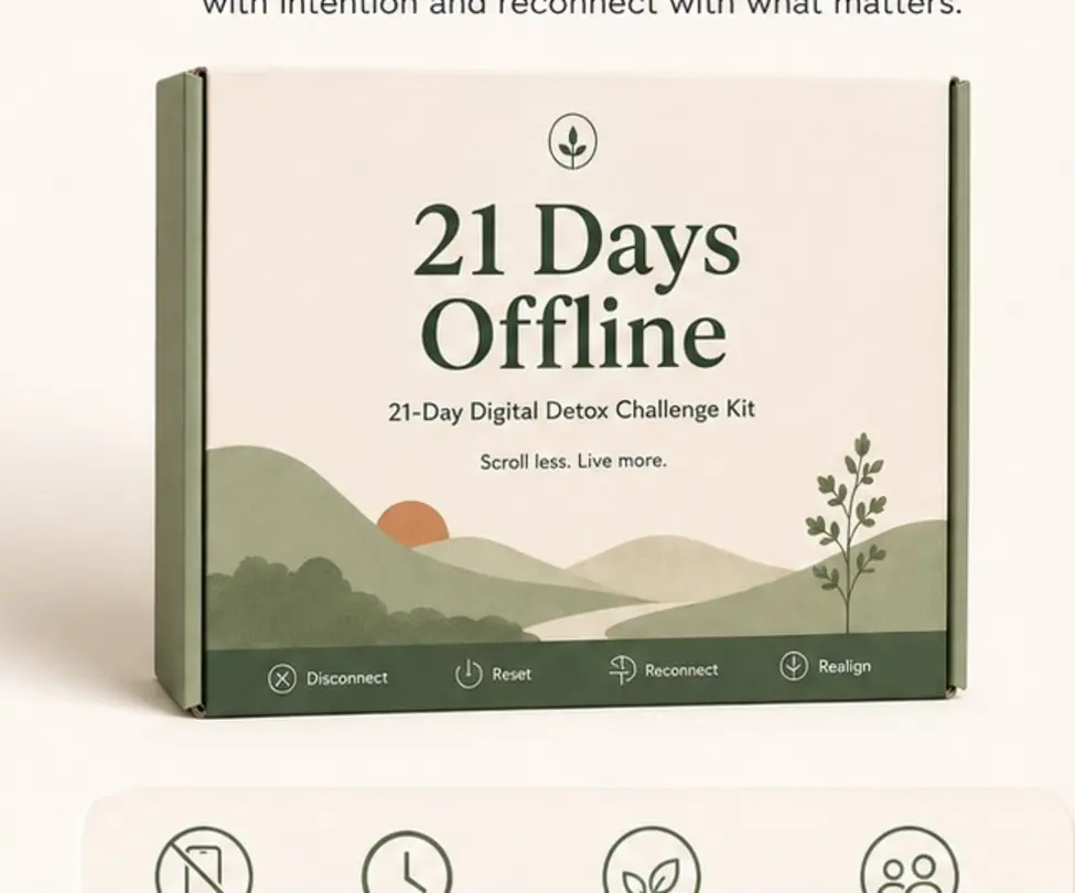 21-Day Digital Detox Kit